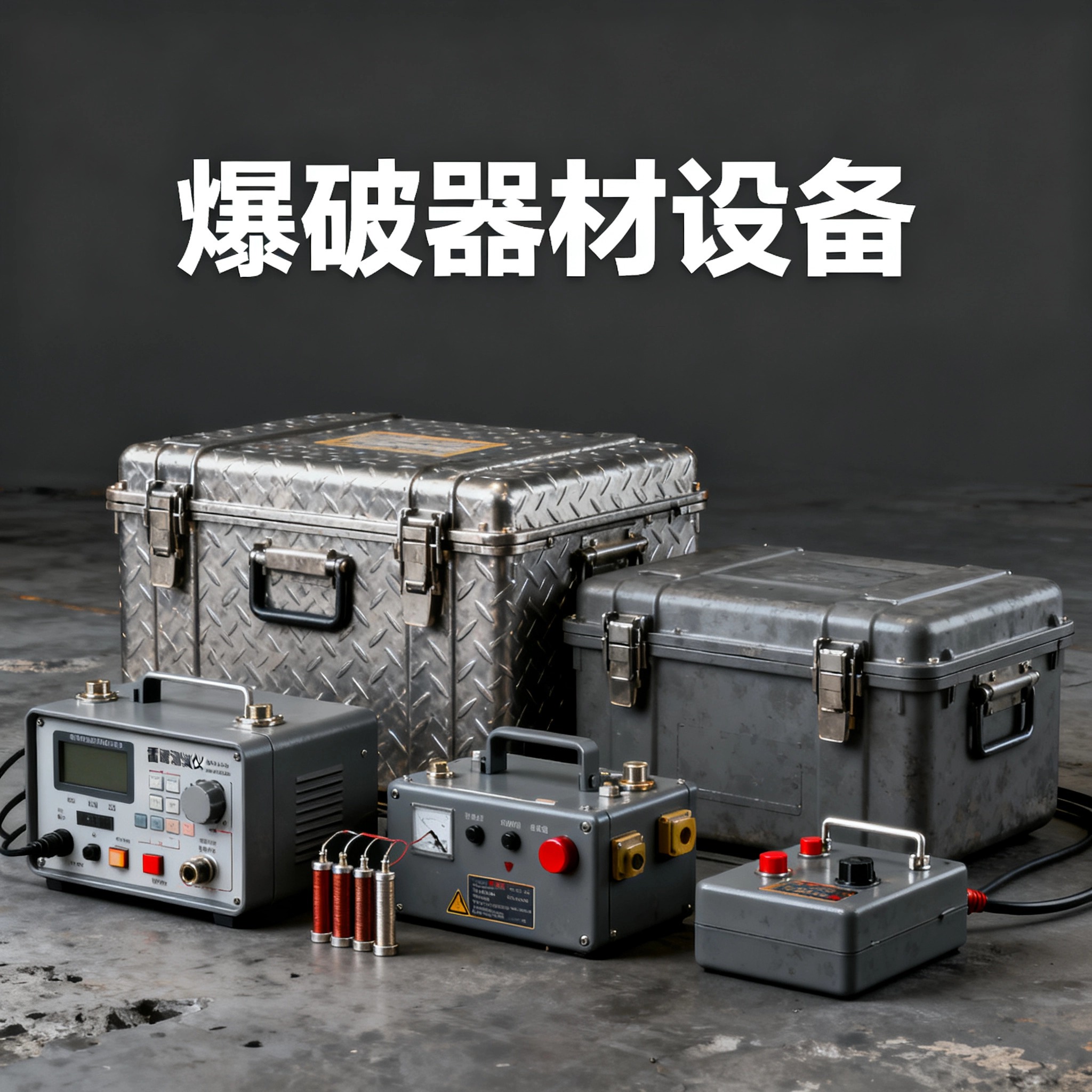 大武口爆破工程师的“兵器库”：常用器材一册通